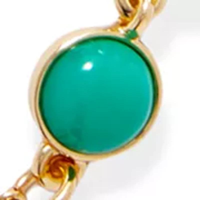 Crystal Long Station Necklace