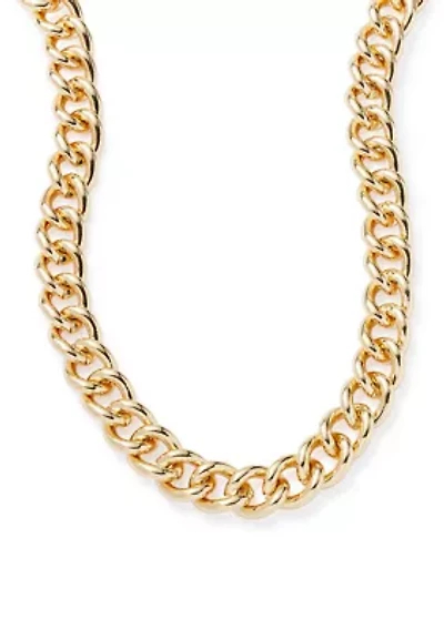 Chunky Chain Collar Necklace