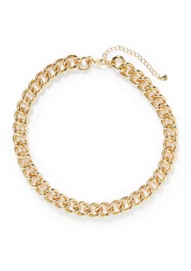 Chunky Chain Collar Necklace