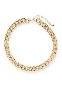 Chunky Chain Collar Necklace