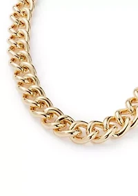 Chunky Chain Collar Necklace