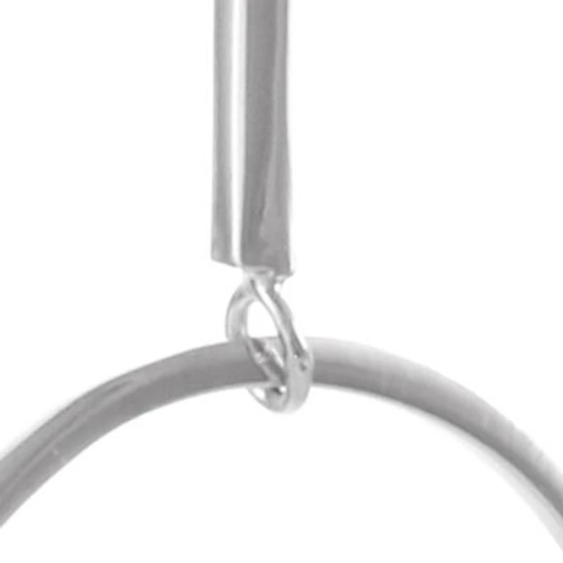 Sterling Silver Ring Drop Earrings