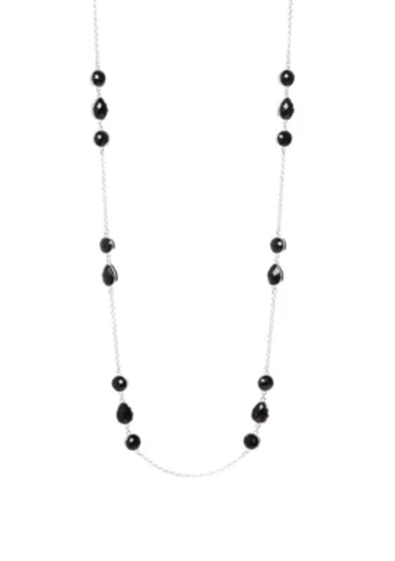 36 Inch Length Station Strand Necklace