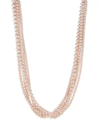 Multi Strand Pearl Necklace