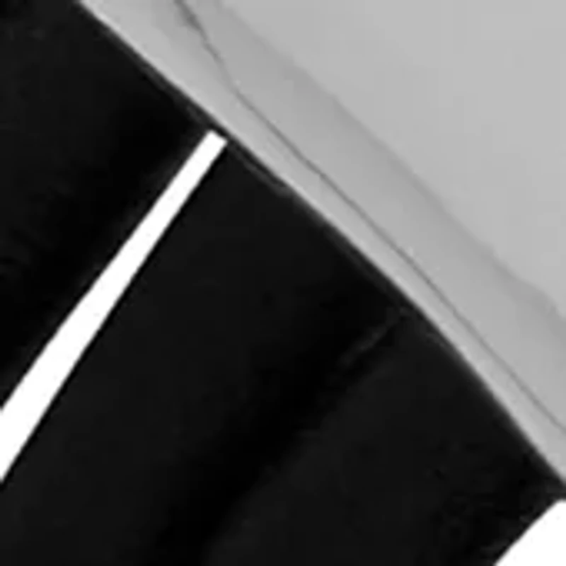 Silver Tone Black Multi Row Flex Bracelet 