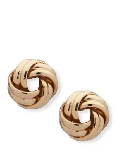 Love Knot Stud Earrings