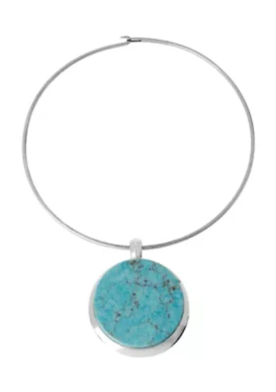 Pendant Wire Necklace