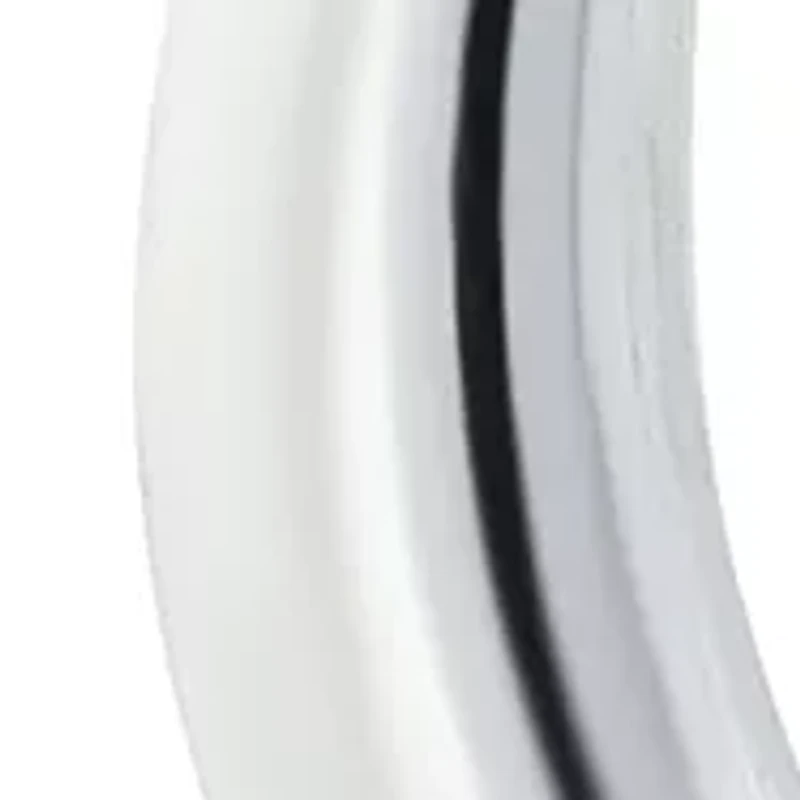 Sterling Silver Graduated Polished Click Top Hoop Earrings