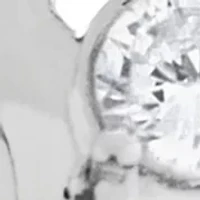 Lab Created CZ Mom Heart Pendant in Sterling Silver