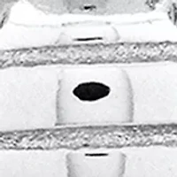 Briolette Cut White Glass and Bee Pendant Necklace in Sterling Silver