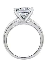 3 ct. t.w. 8.5 Millimeter Princess Cut Cubic Zirconia Solitaire Ring