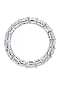 6 ct. t.w. Ascher Cut Cubic Zirconia Eternity Ring