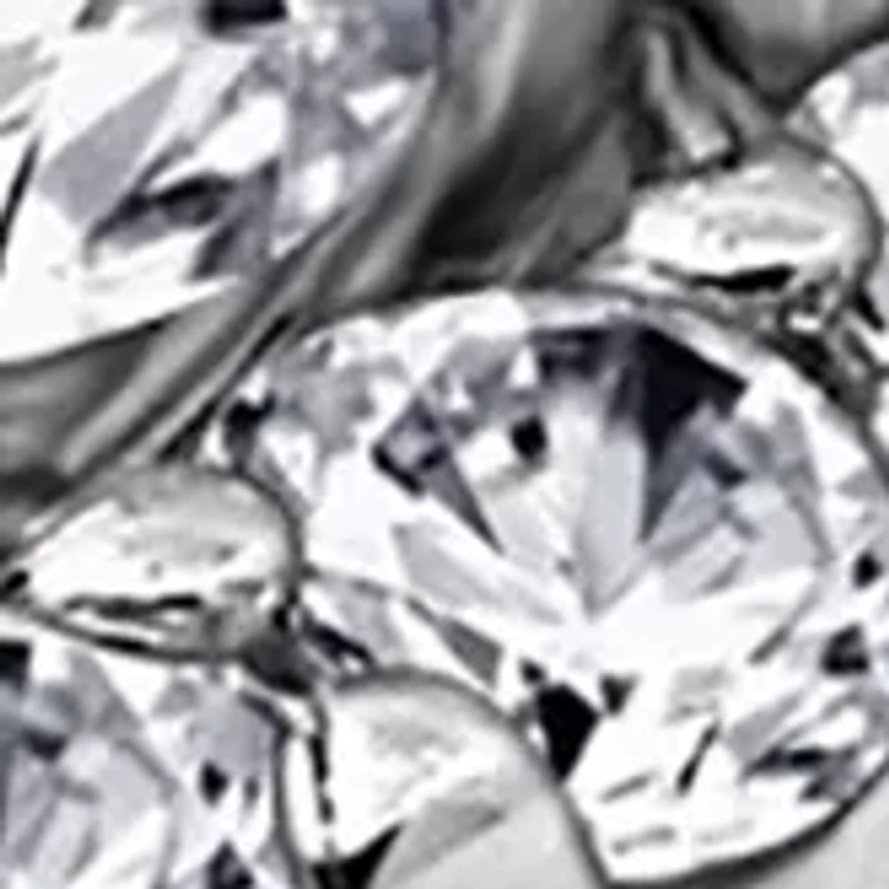 Cubic Zirconia Set of Three Band Rings