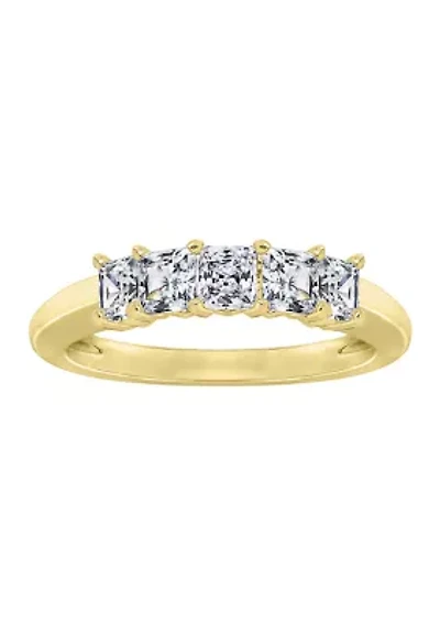 1 ct. t.w. Princess Cut Cubic Zirconia -Stone Ring