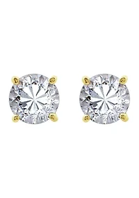 3 ct. t.w. Round Cut Cubic Zirconia Stud Earrings