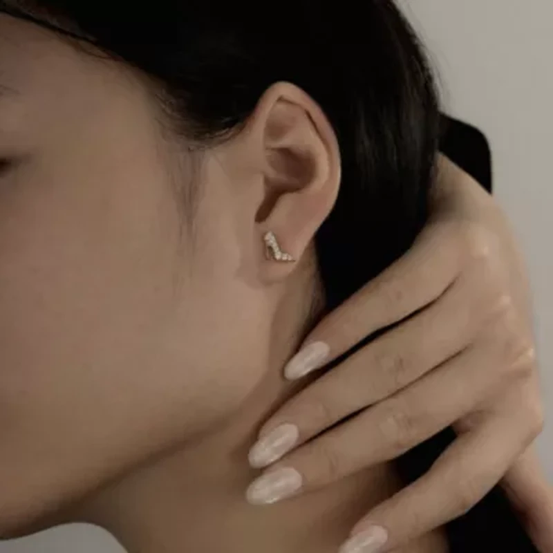 Lab Created 14K Yellow Gold Plated Sterling Silver Cubic Zirconia High Heel Earrings