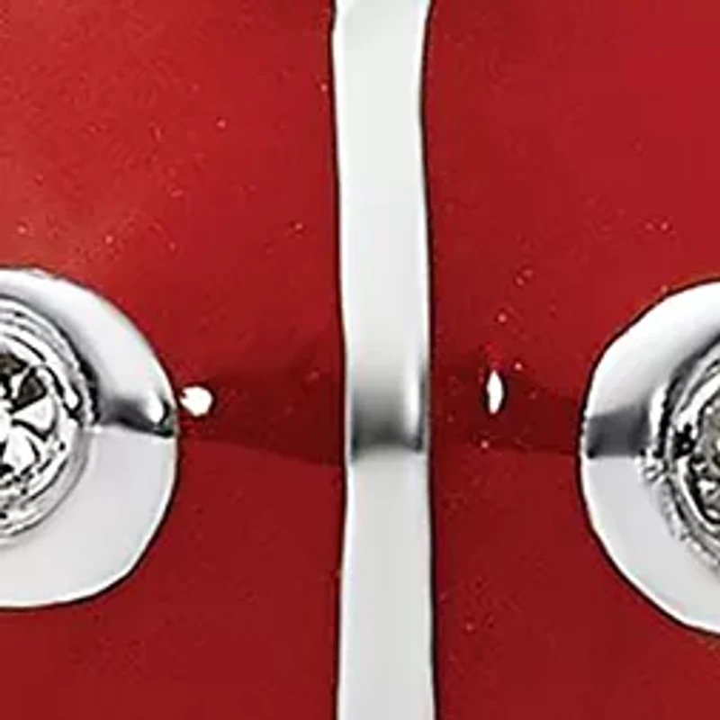 0.015 ct. t.w. Diamonds Red and Black Enamel Ladybug Stackable Expressions Ring Sterling Silver