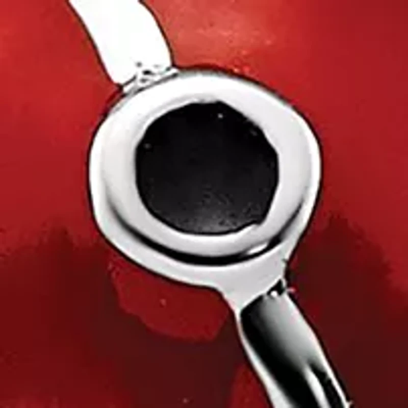 Sterling Silver Stackable Expressions Red/Black Enamel Ladybug Ring