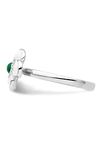 Sterling Silver Stackable Expressions Hawthorn Ring