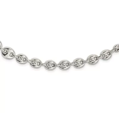 Sterling Silver Polished Fancy Link 7.5" Bracelet