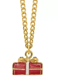 Bejeweled Desire Red Gift Box with Ring Pad Trinket Box