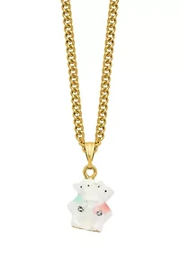 Bejeweled Teddy and Tootsie Bears Trinket Box