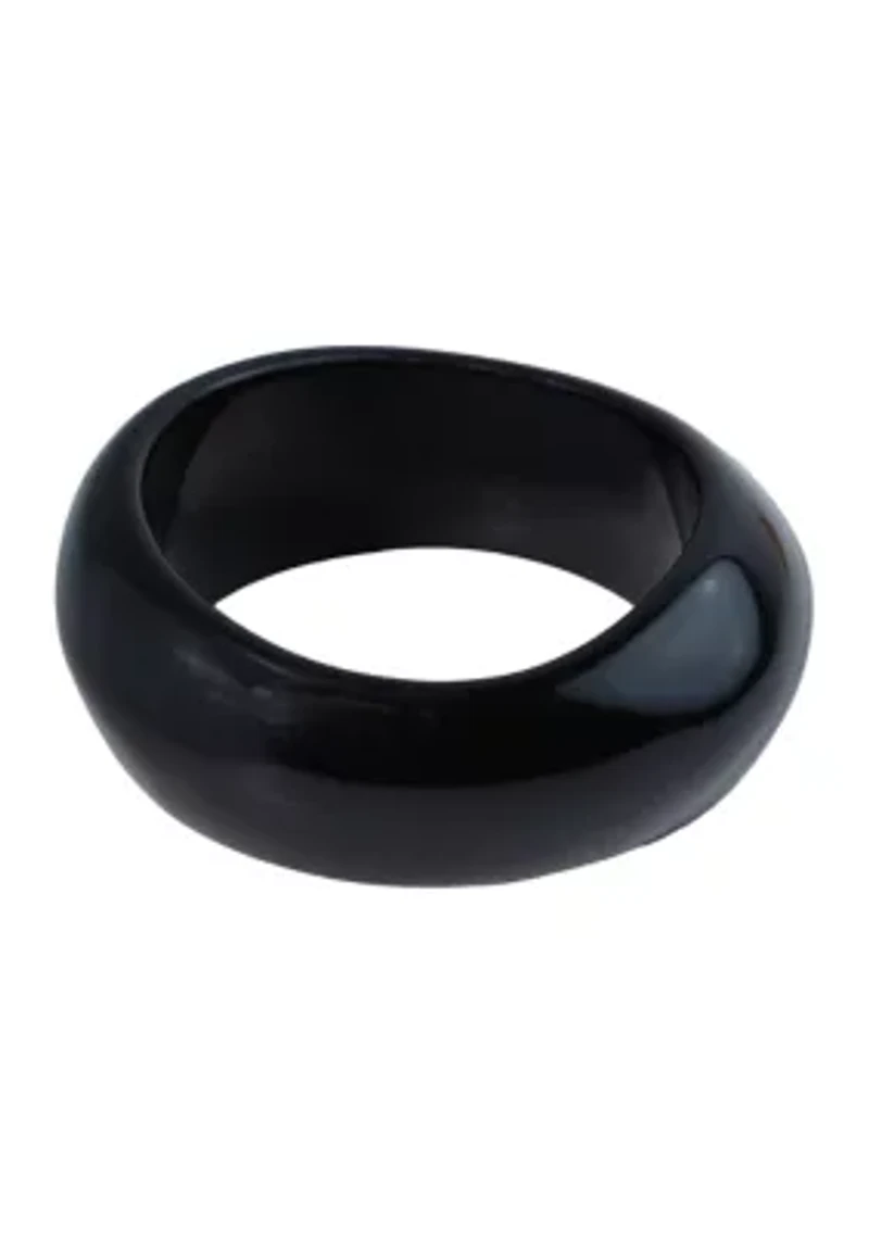 Resin Bangle Bracelet