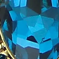 Red Multi Crystal Stud Earrings