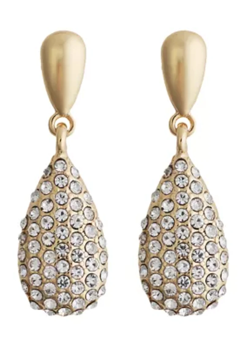 Teardrop Crystal Earrings