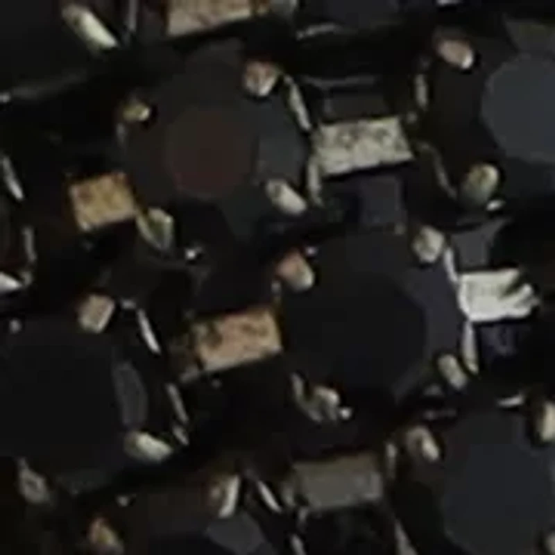 Jet Crystal Linear Ball Earrings