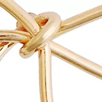 Wire Bow Post Earrings