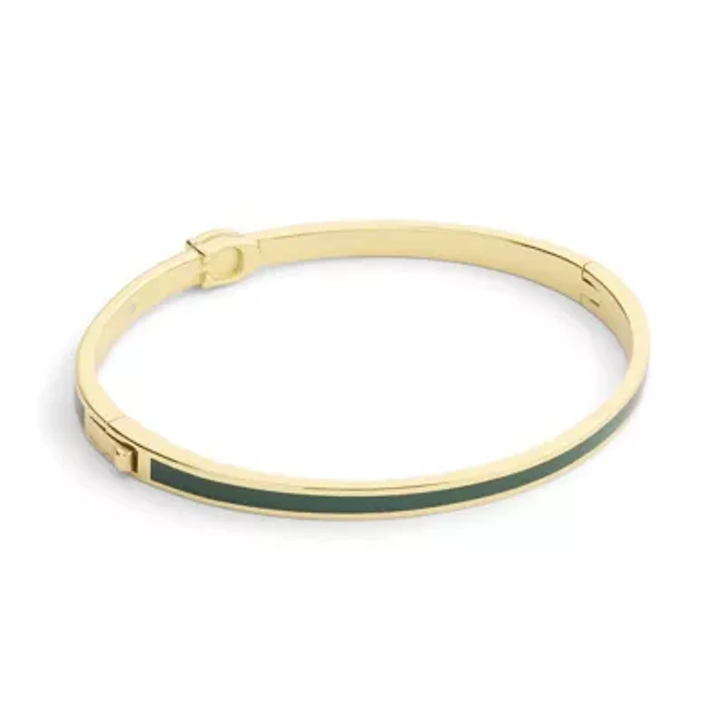 Signature C Enamel Bangle Bracelet