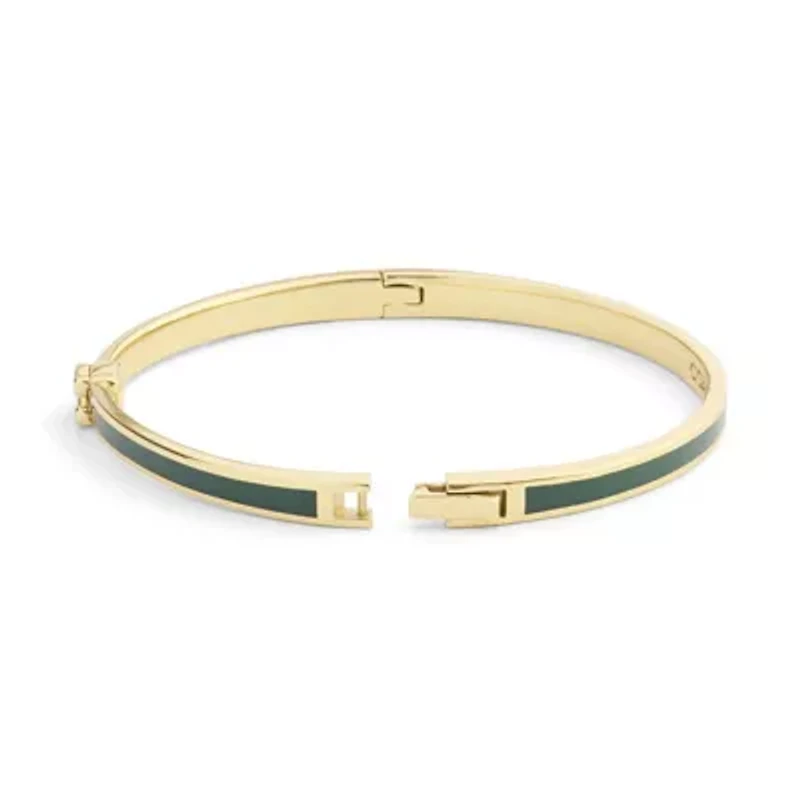 Signature C Enamel Bangle Bracelet