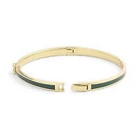 Signature C Enamel Bangle Bracelet