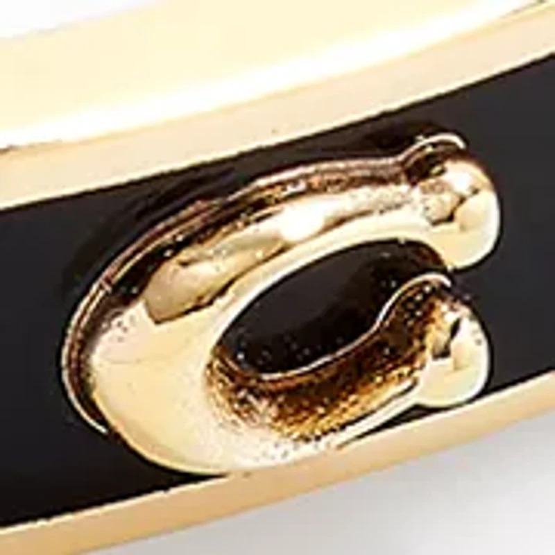 Signature C Enamel Bangle Bracelet