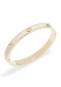Signature C Enamel Bangle Bracelet
