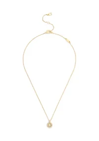 Signature C Pearl Pendant Necklace