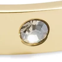 Silver Tone Hinge Bangle Bracelet