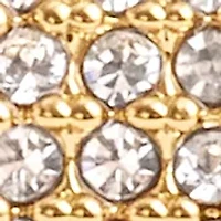 Pavé Huggie Earrings