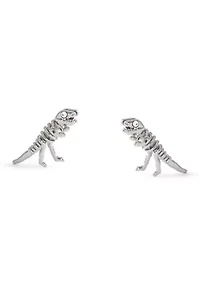Signature Skeletal Rexy Stud Earrings