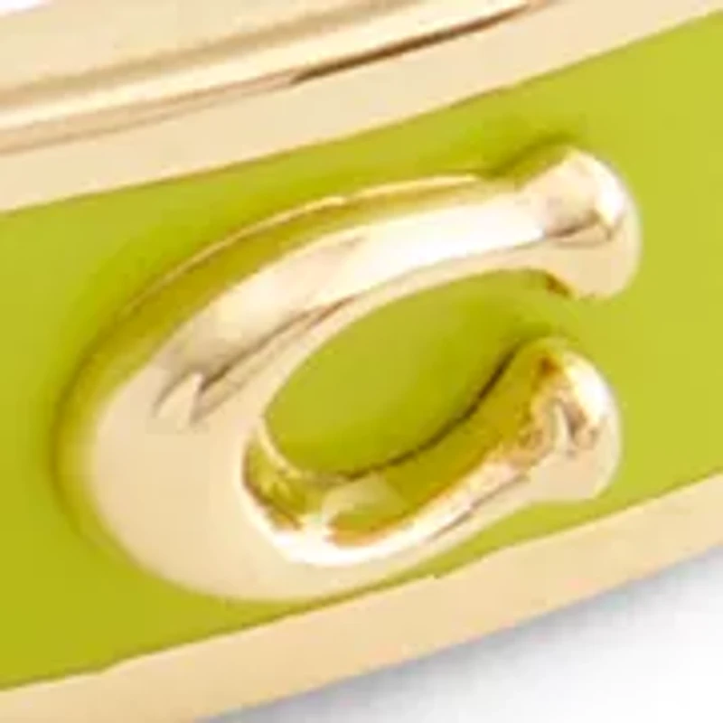 Signature C Enamel Bangle Bracelet