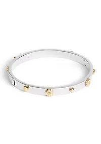 Signature Mixed Motif Bangle Bracelet