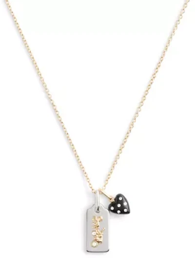 Vintage Charms Signature Pendant Necklace