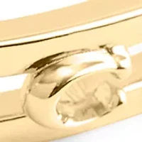Signature C Open Bangle Bracelet