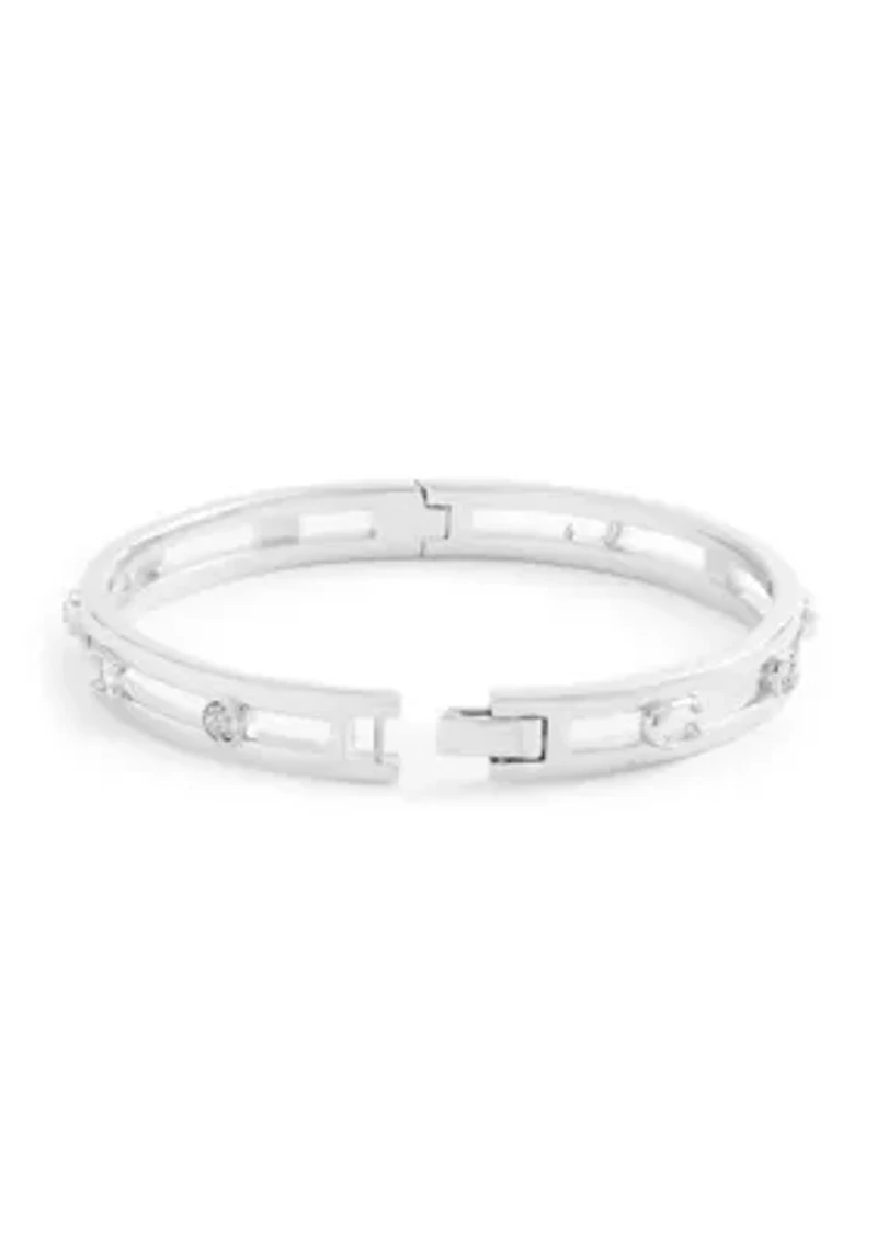 Signature C Open Bangle Bracelet
