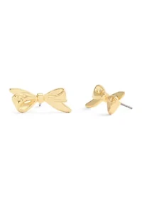 Vintage Charms Signature Bow Stud Earrings