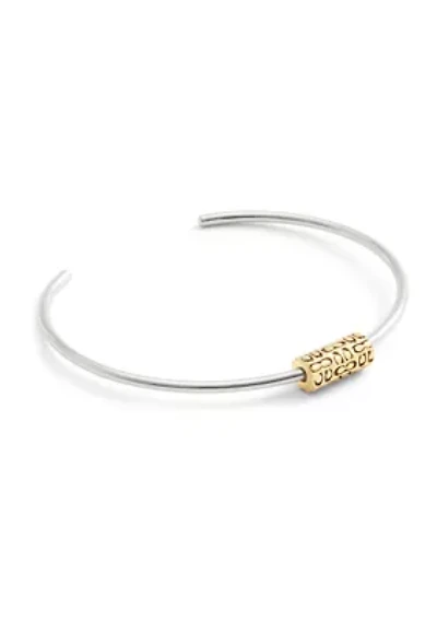 Signature Quilted Tube Cuff Bracelet