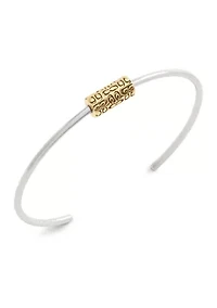 Signature Quilted Tube Cuff Bracelet