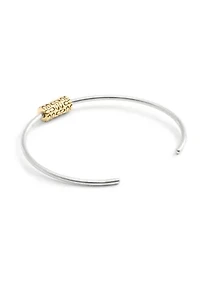 Signature Quilted Tube Cuff Bracelet
