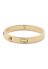 Signature Tea Rose Enamel Bangle Bracelet